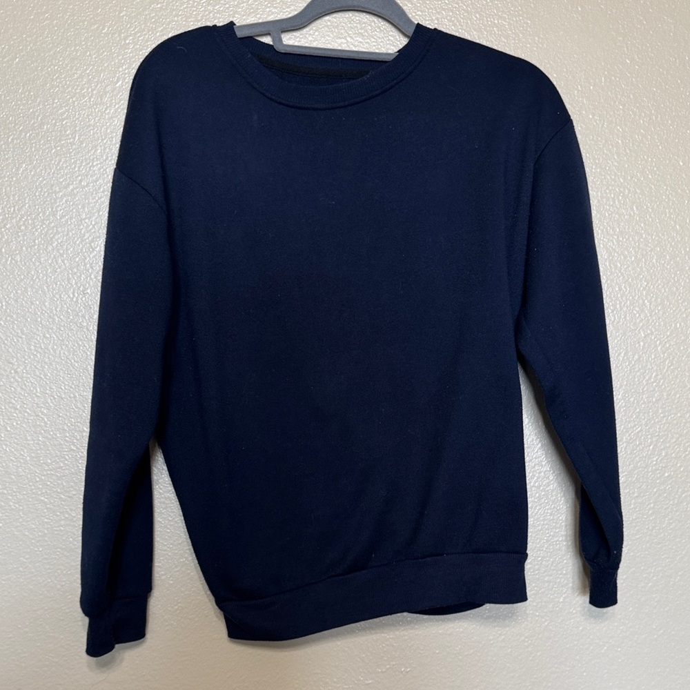 Classic Navy Blue Men's Sweater